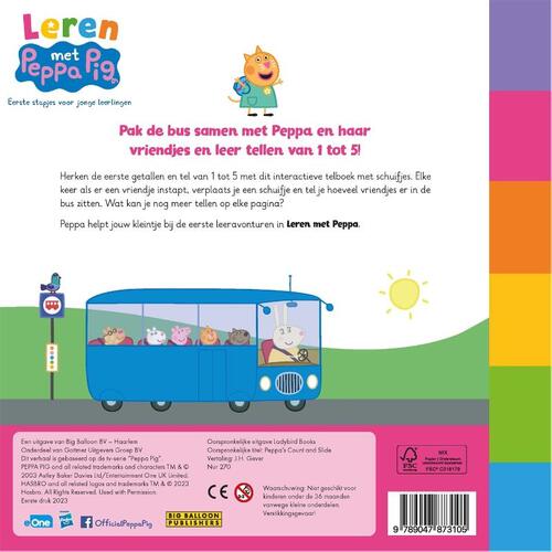 Peppa's eerste telboek