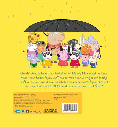 Peppa houdt van iedereen