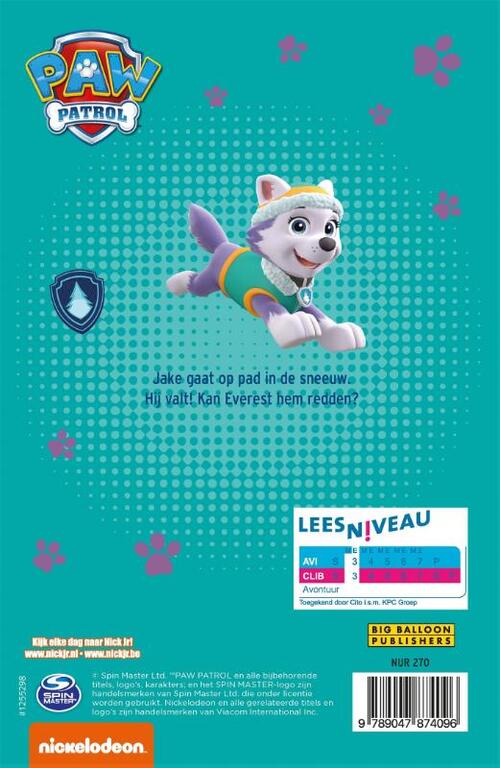 AVI - PAW Patrol, Everest redt de dag