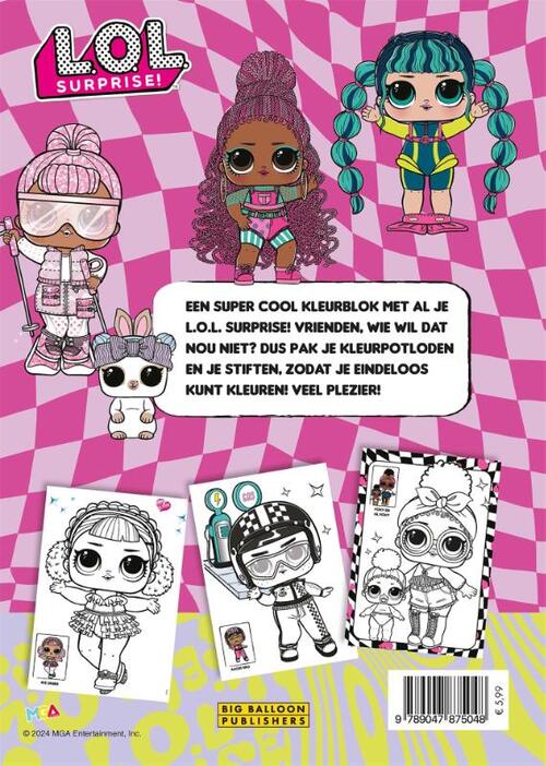 Kleur mee met L.O.L. Surprise!