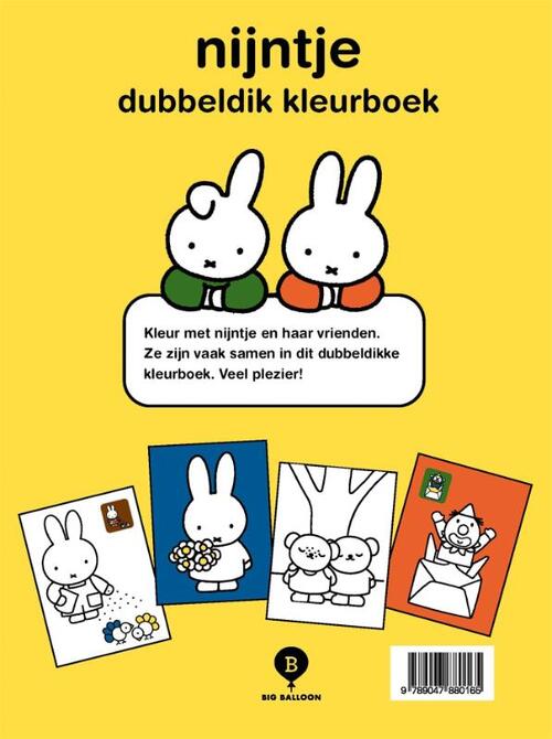 Nijntje Dubbeldik Kleurboek