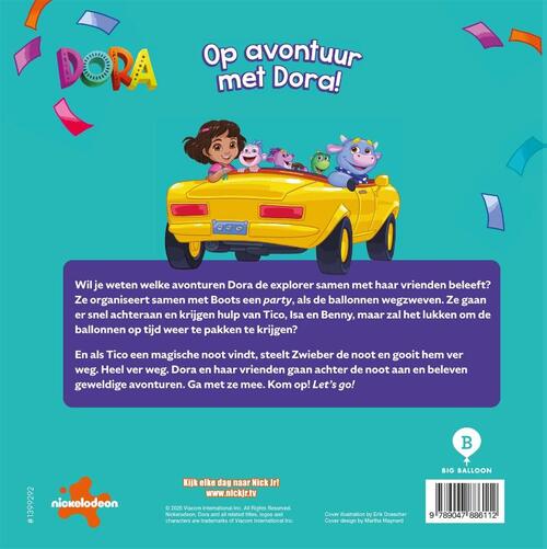 Op avontuur met Dora
