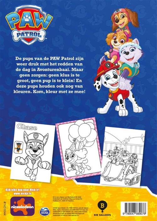 De PAW Patrol gaat kleuren