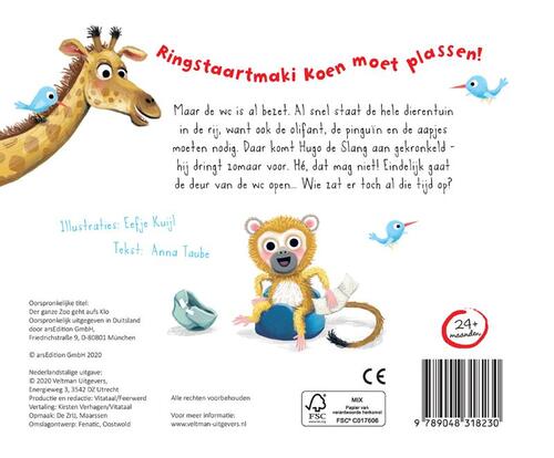 Oh nee, de hele dierentuin moet naar de wc!