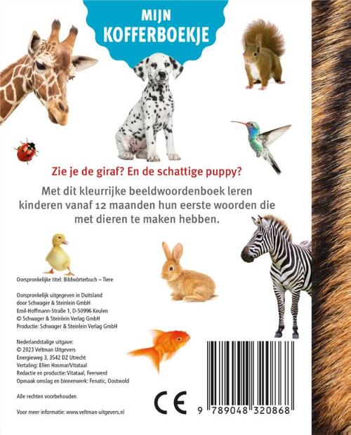 Mijn kofferboekje - Dieren