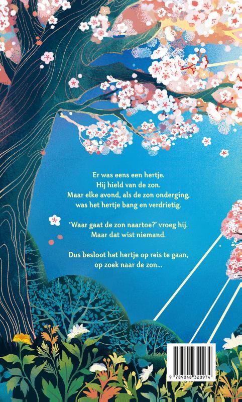 Hertje gaat de zon achterna