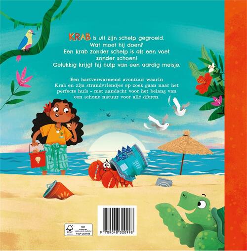 Krabs nieuwe huis