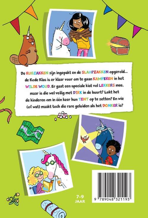 De enorm eigenwijze eenhoorn gaat kamperen