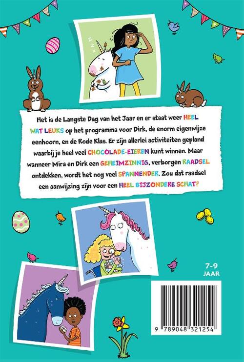 De enorm eigenwijze eenhoorn gaat schatzoeken