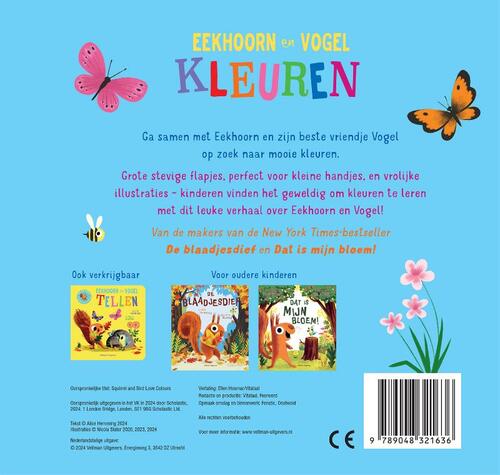 Eekhoorn en Vogel - Kleuren