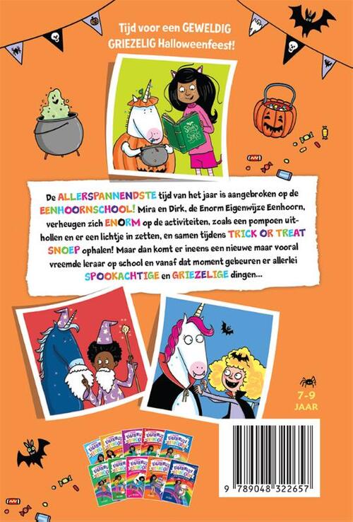 De enorm eigenwijze eenhoorn en de spookachtige verrassing