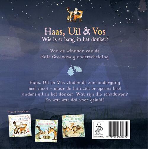 Haas, Uil & Vos - Wie is er bang in het donker?