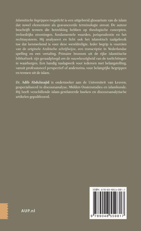 Islamitische begrippen toegelicht