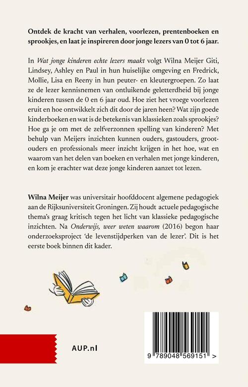 Wat jonge kinderen echte lezers maakt