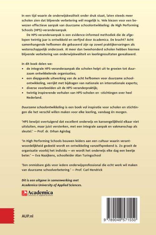 Duurzame schoolontwikkeling