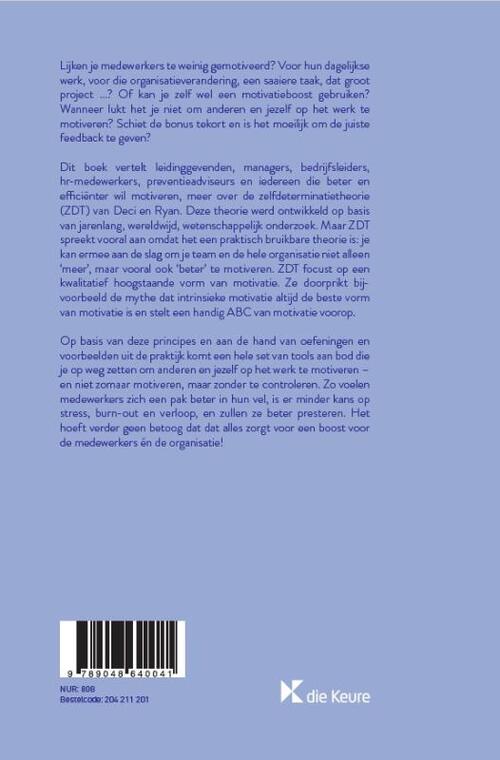 Motiveren zonder controleren