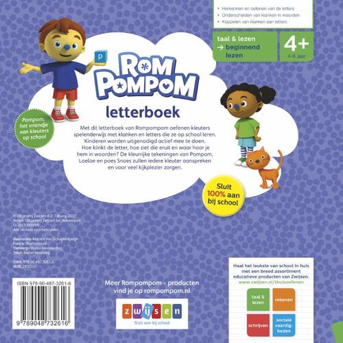 Rompompom - Letterboek