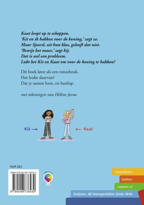 Kit en Kaat bakken stiekem voor de koning