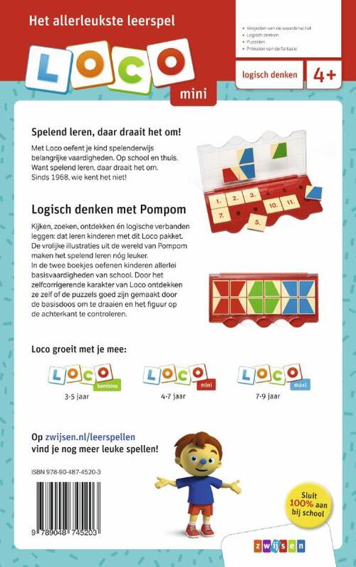 Loco mini Rompompom pakket logisch denken
