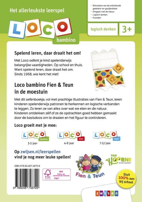 Fien & Teun in de moestuin