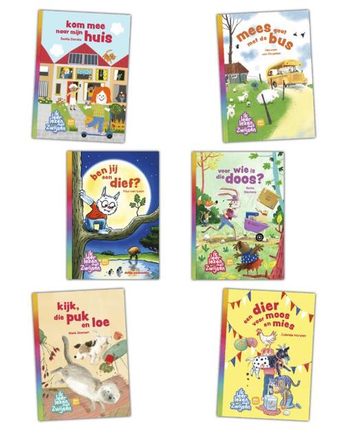 Pakket ik leer lezen met Zwijsen AVI Start (6 titels)