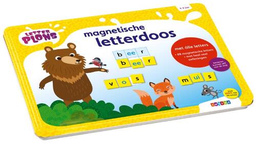 Magnetische letterdoos