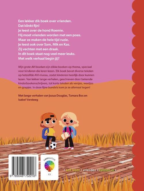 Mijn grote AVI E3 boek over vrienden
