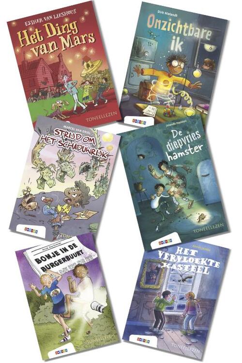 Pakket 2 Toneellezen groep 6 (6 titels)