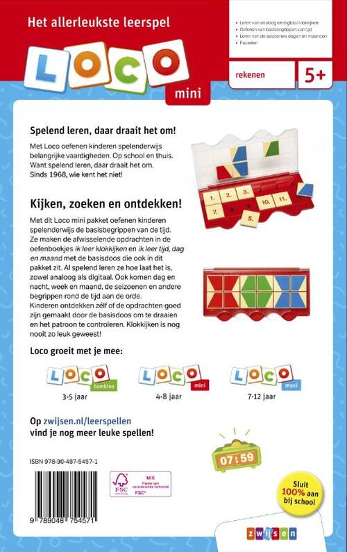 Loco mini pakket klokkijken