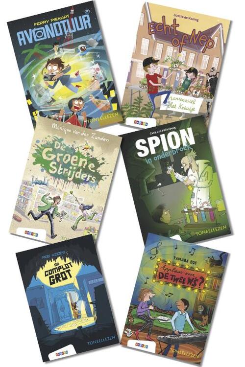 Pakket 2 Toneellezen groep 7 (6 titels)