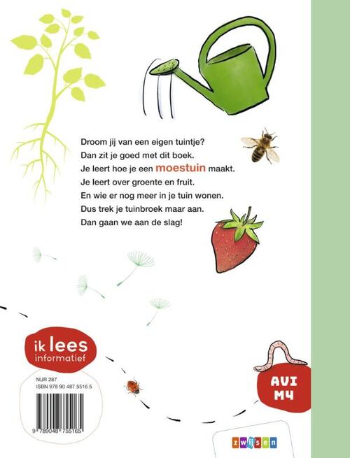Blij met mijn moestuin