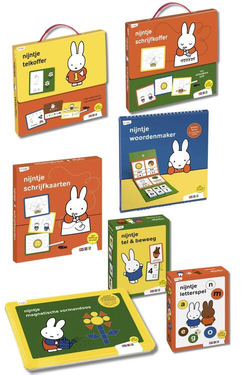 Pakket nijntje 70 jaar (7 spellen)