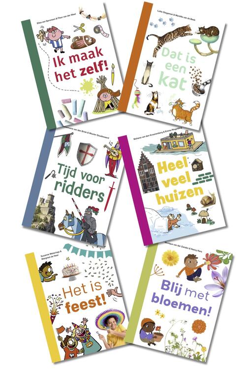 Pakket ik lees informatief AVI E3 (6 titels)