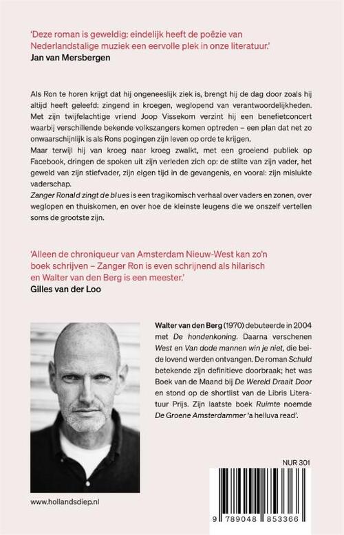 Zanger Ronald zingt de blues