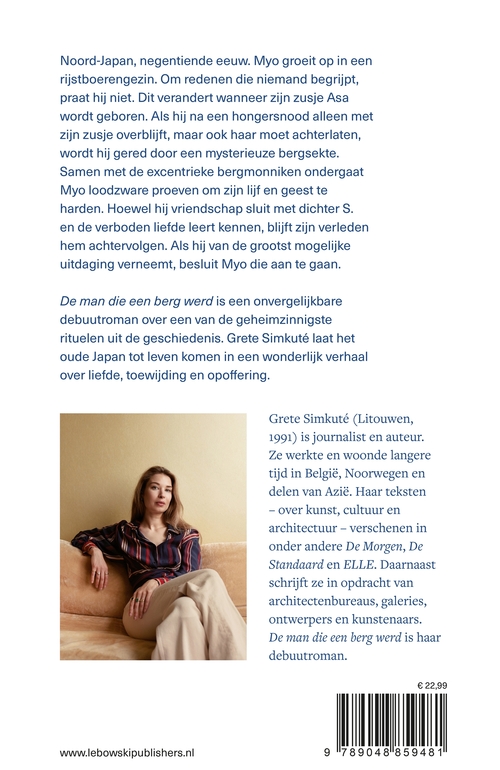 De man die een berg werd