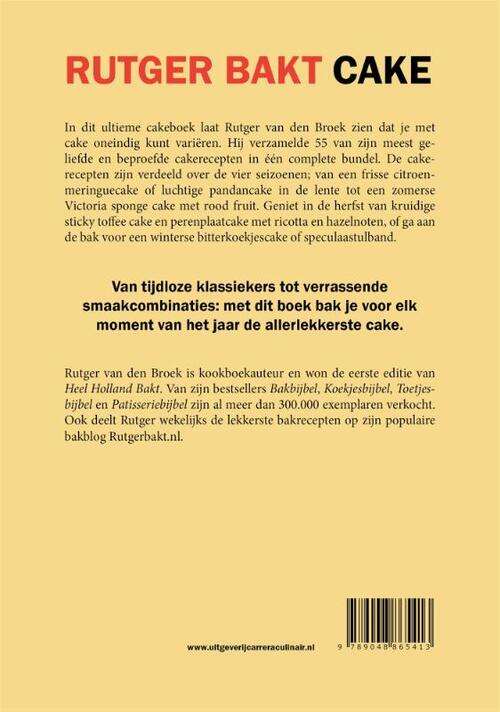 Rutger bakt; Cake