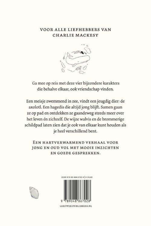 Het meisje, de walvis, de schildpad en de axolotl