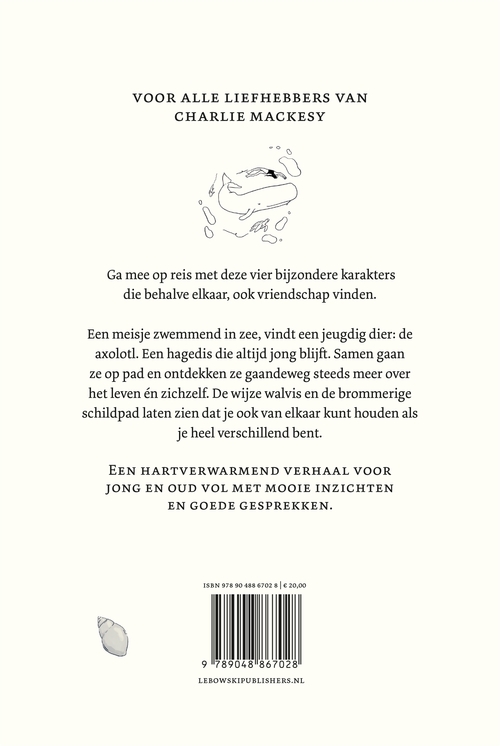 Het meisje, de walvis, de schildpad en de axolotl