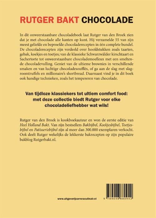 Rutger bakt; Chocolade