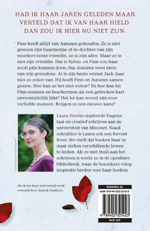 Als ik het haar had verteld