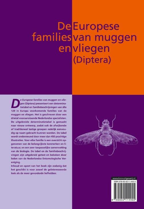 De Europese families van muggen en vliegen (Diptera)