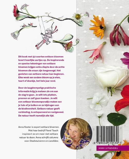 Elke week bloemen op je bord