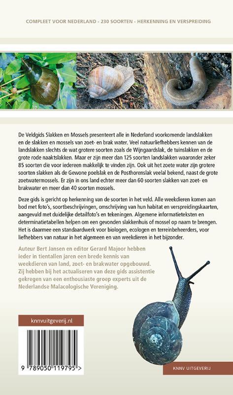 Veldgids Land- en zoetwatermollusken