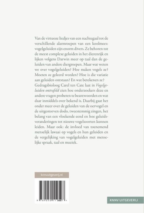 Vogelgeluiden ontrafeld
