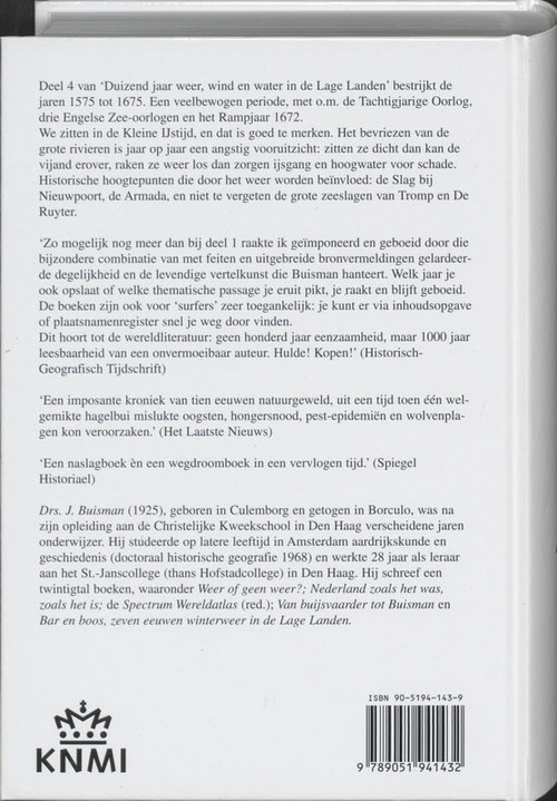 Duizend jaar weer, wind en water in de Lage Landen