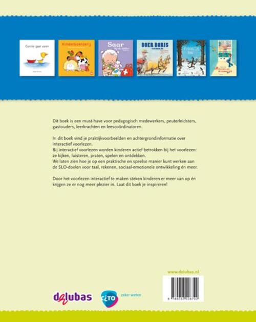 Interactief voorlezen met baby's, dreumessen, peuters en kleuters