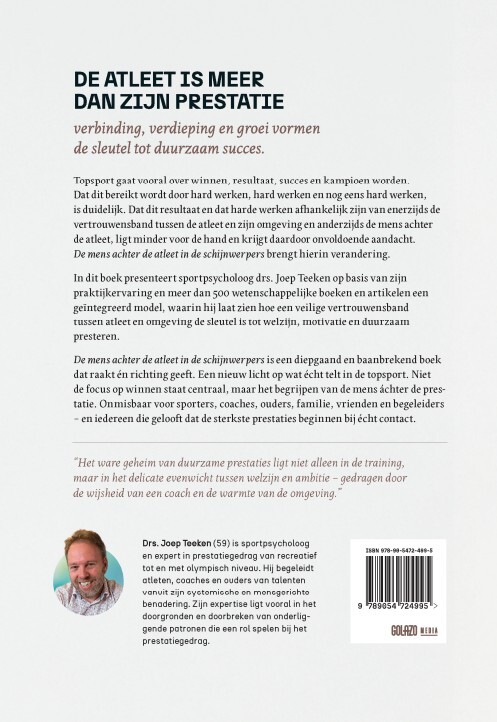 De mens achter de atleet in de schijnwerpers