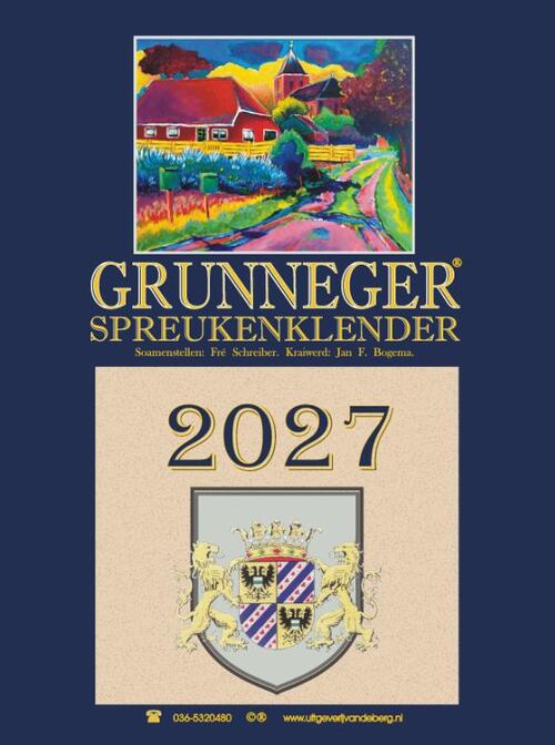 Grunneger spreukenklender 2027