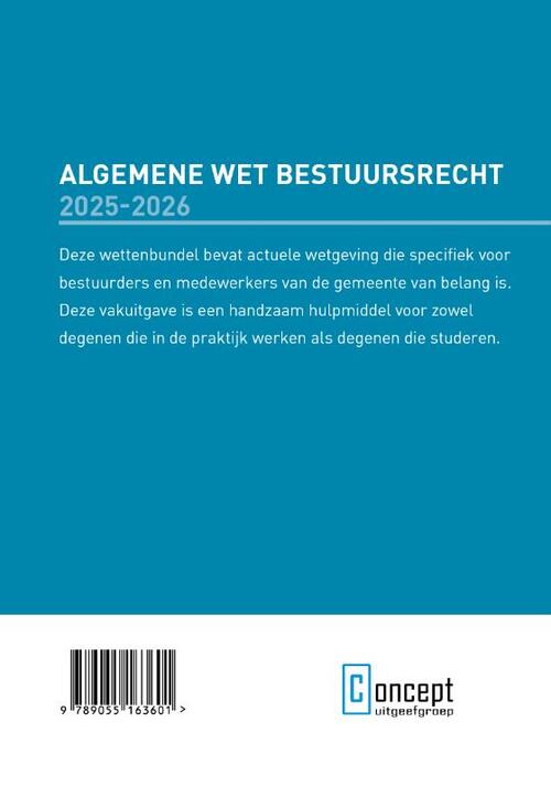 Algemene Wet Bestuursrecht 2025-2026