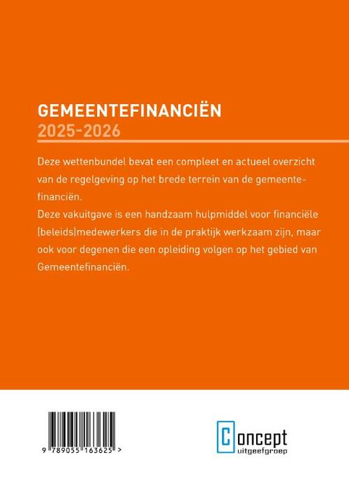 Gemeentefinanciën 2025-2026